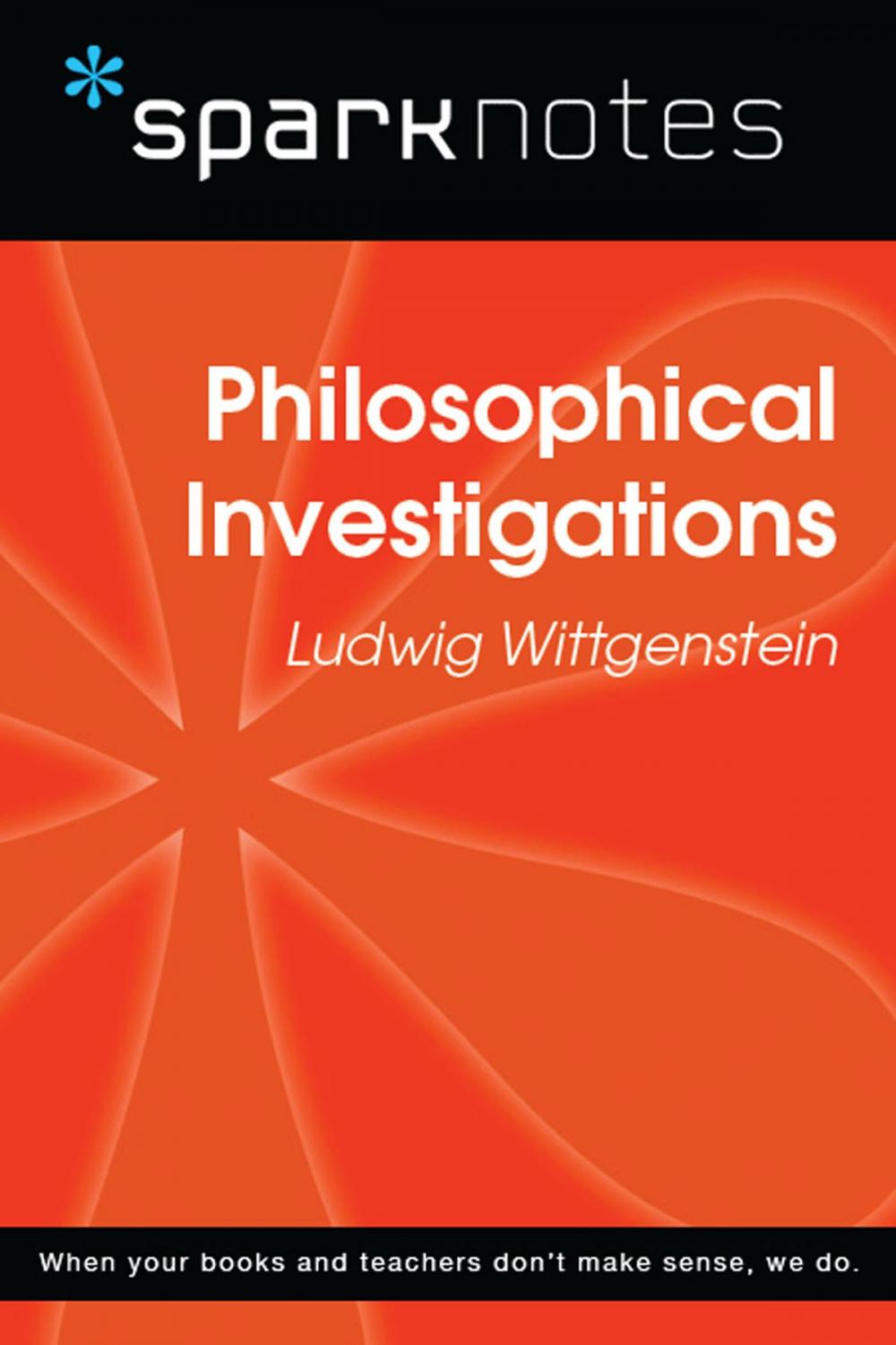 Big bigCover of Philosophical Investigations (SparkNotes Philosophy Guide)