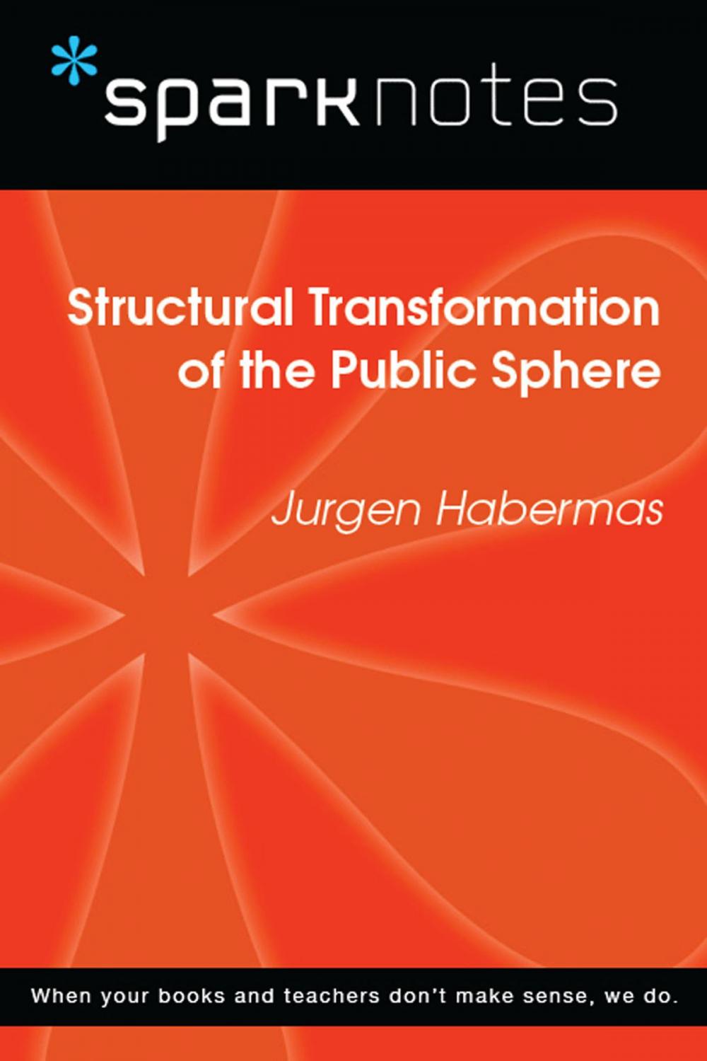 Big bigCover of Structural Transformation of the Public Sphere (SparkNotes Philosophy Guide)