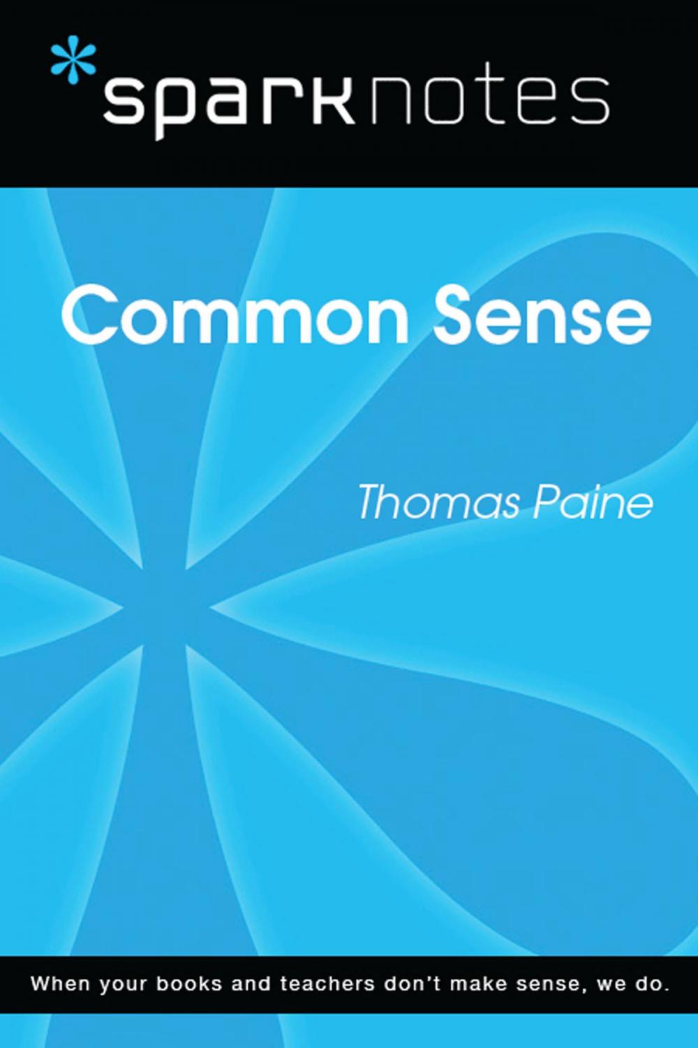 Big bigCover of Common Sense (SparkNotes Literature Guide)