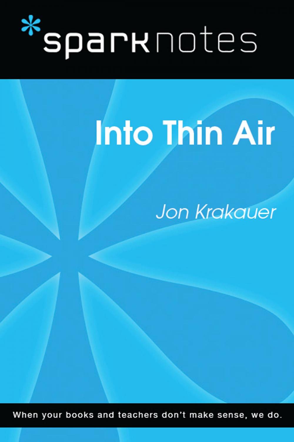 Big bigCover of Into Thin Air (SparkNotes Literature Guide)