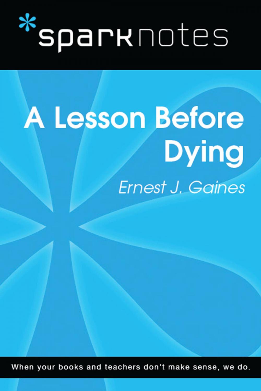 Big bigCover of A Lesson Before Dying (SparkNotes Literature Guide)