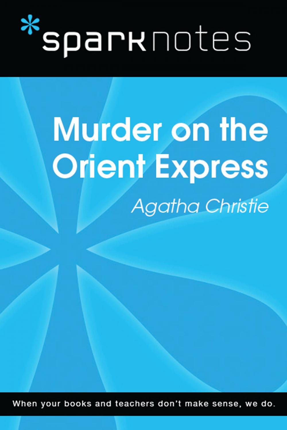 Big bigCover of Murder on the Orient Express (SparkNotes Literature Guide)