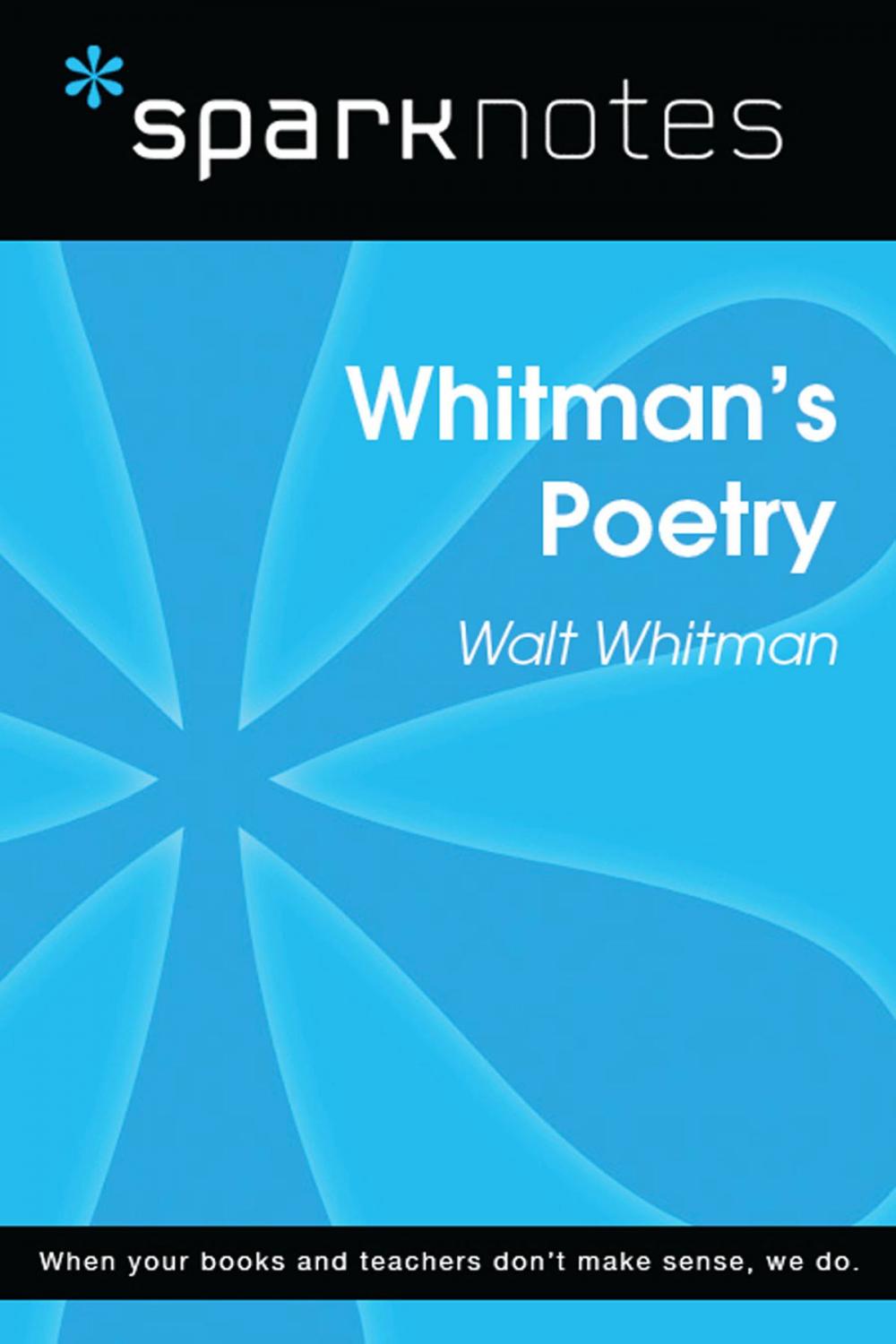 Big bigCover of Whitman's Poetry (SparkNotes Literature Guide)