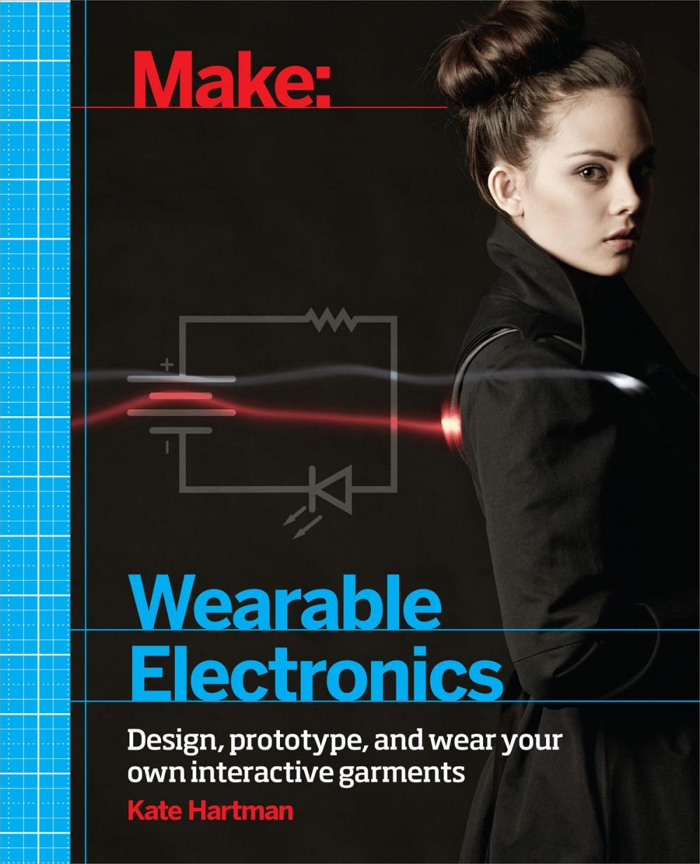 Big bigCover of Make: Wearable Electronics