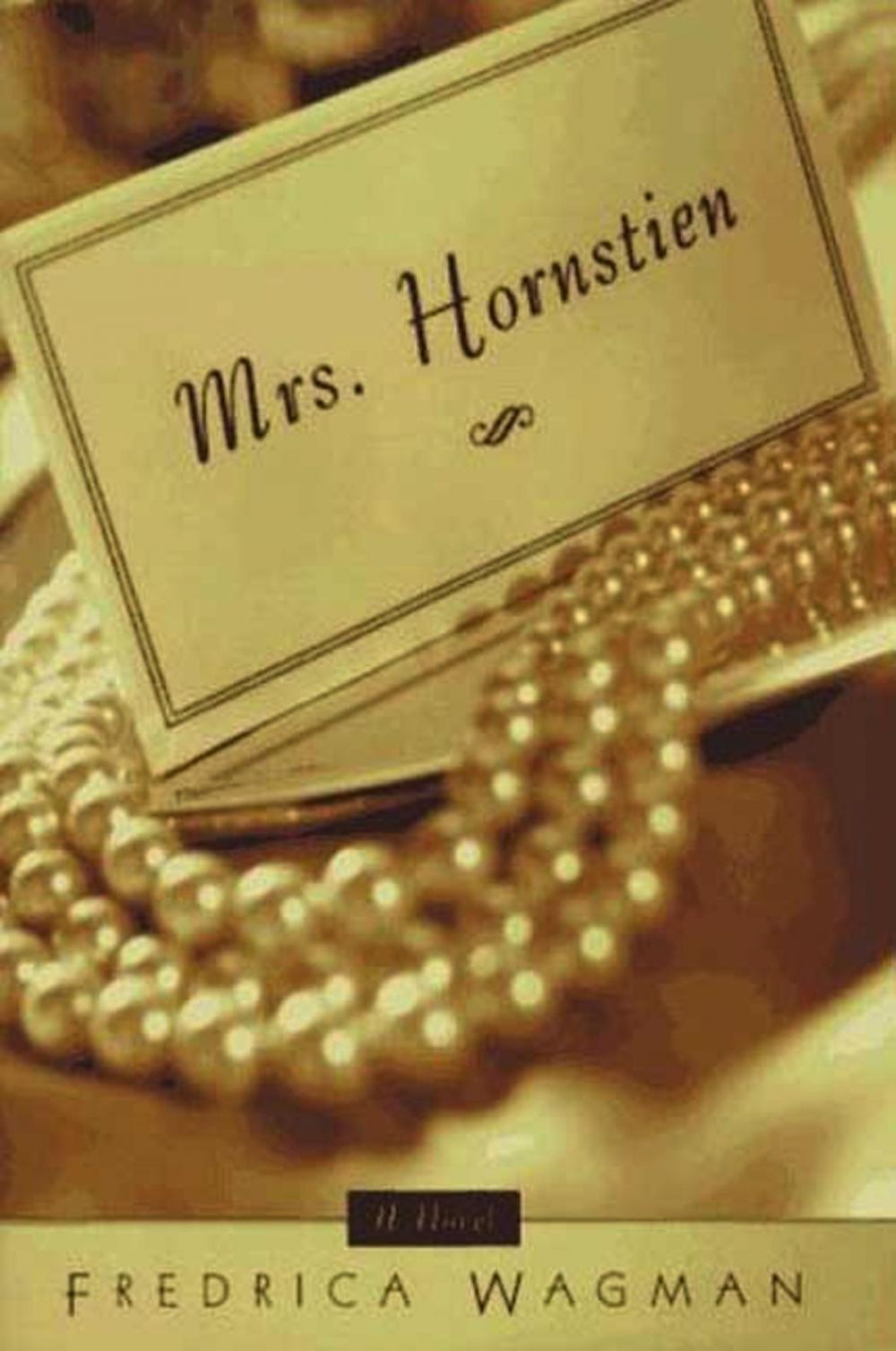 Big bigCover of Mrs. Hornstien