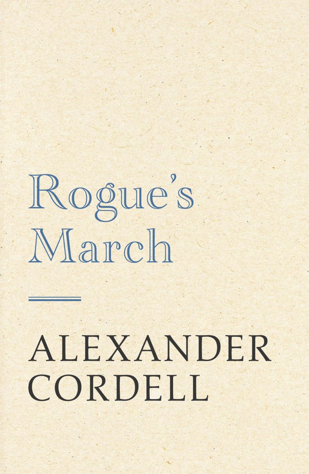 Big bigCover of Rogue's March