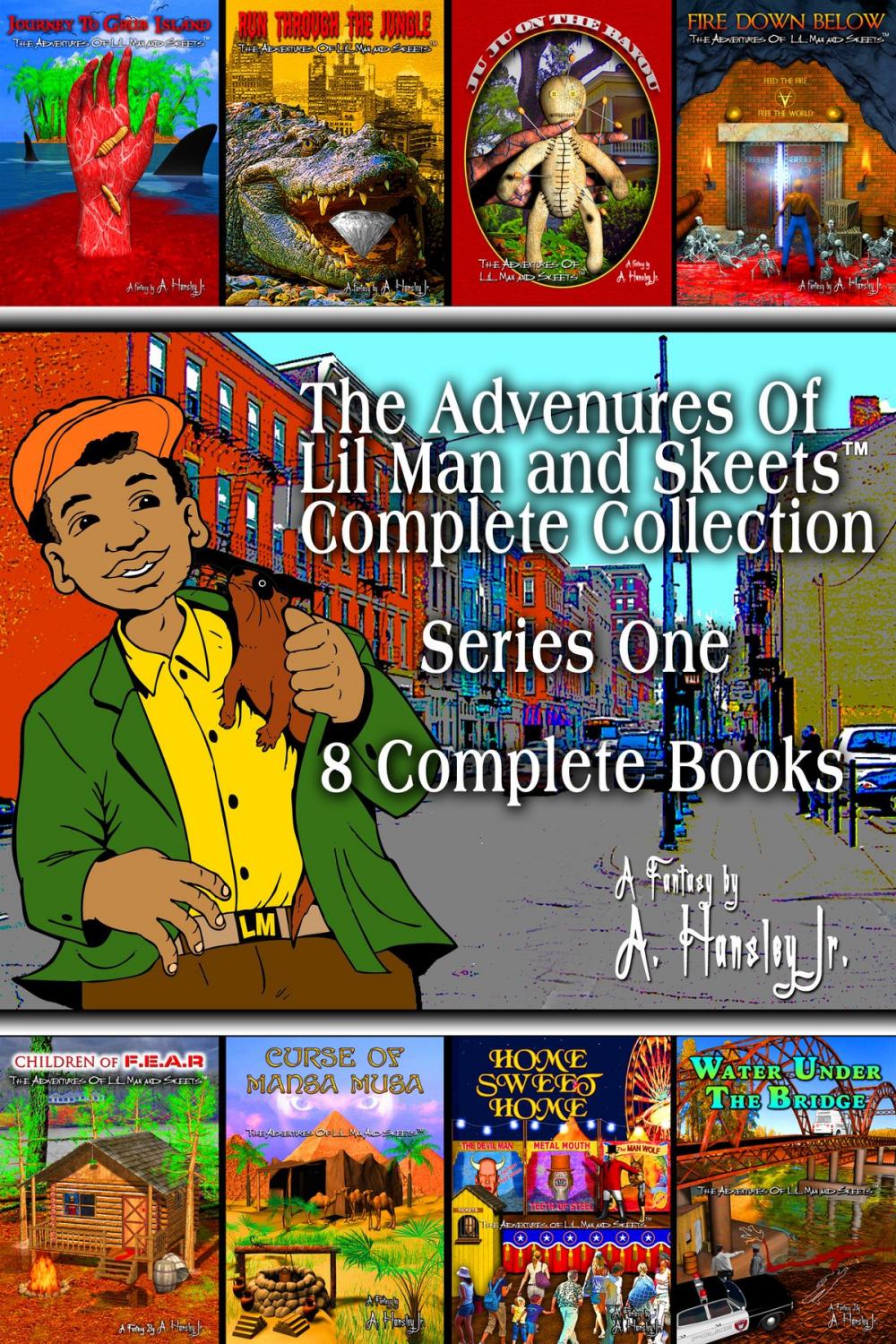 Big bigCover of The Adventures Of Lil Man And Skeets Complete Collection