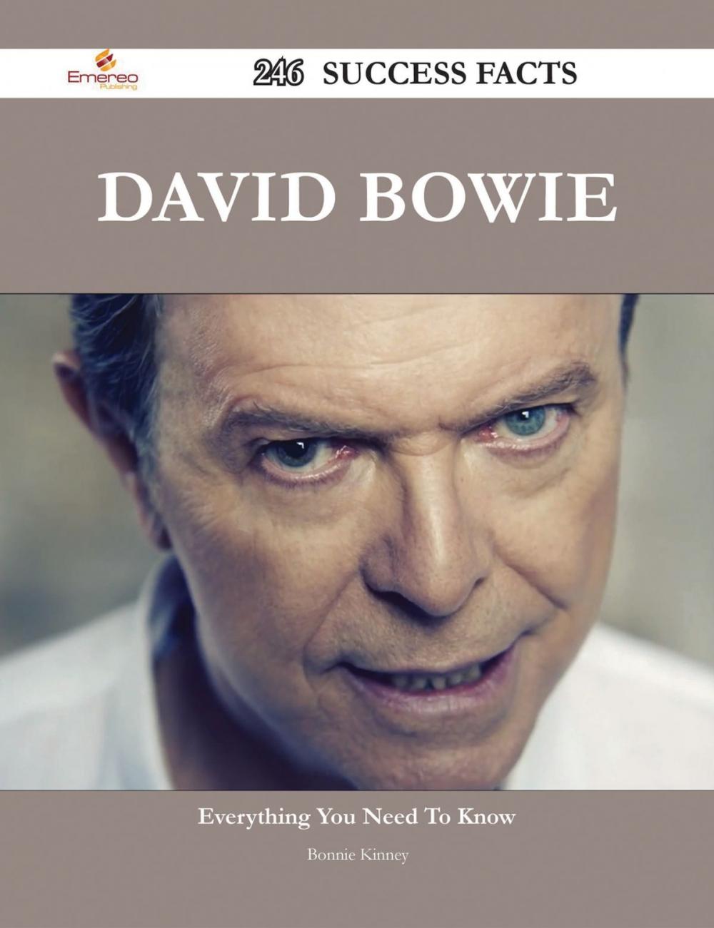 Big bigCover of David Bowie 246 Success Facts - Everything you need to know about David Bowie