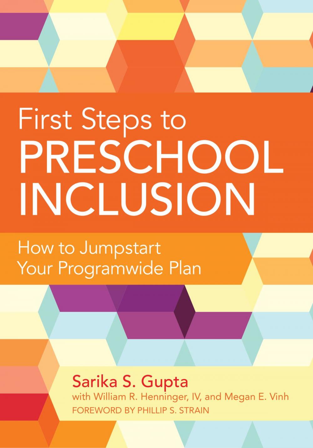 Big bigCover of First Steps to Preschool Inclusion