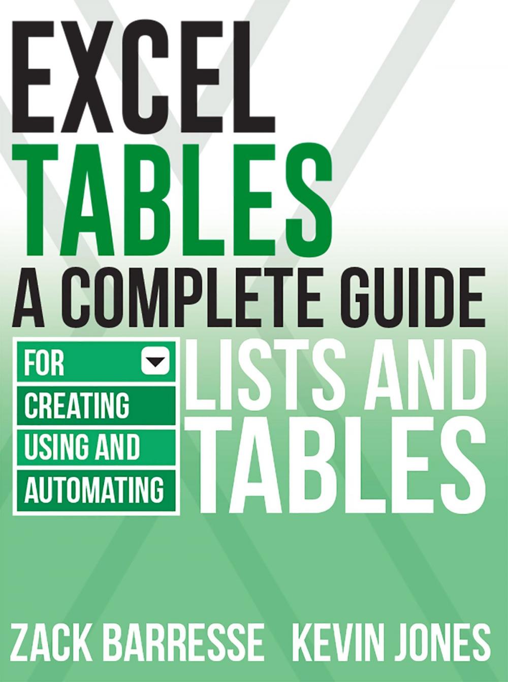 Big bigCover of Excel Tables