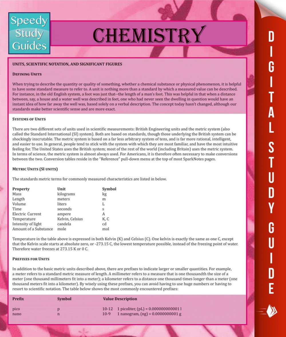 Big bigCover of Chemistry (Speedy Study Guides)