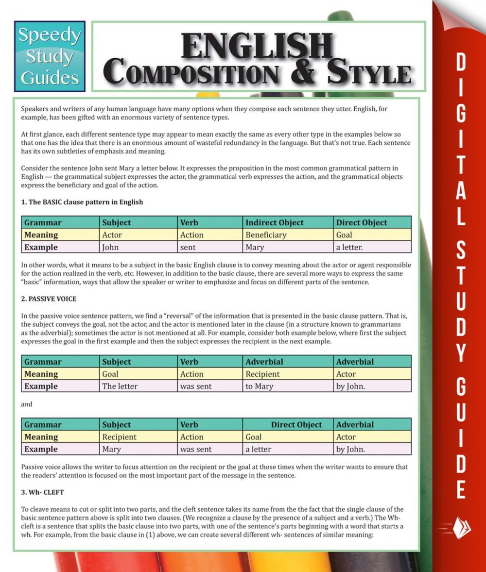 Big bigCover of English Composition & Style