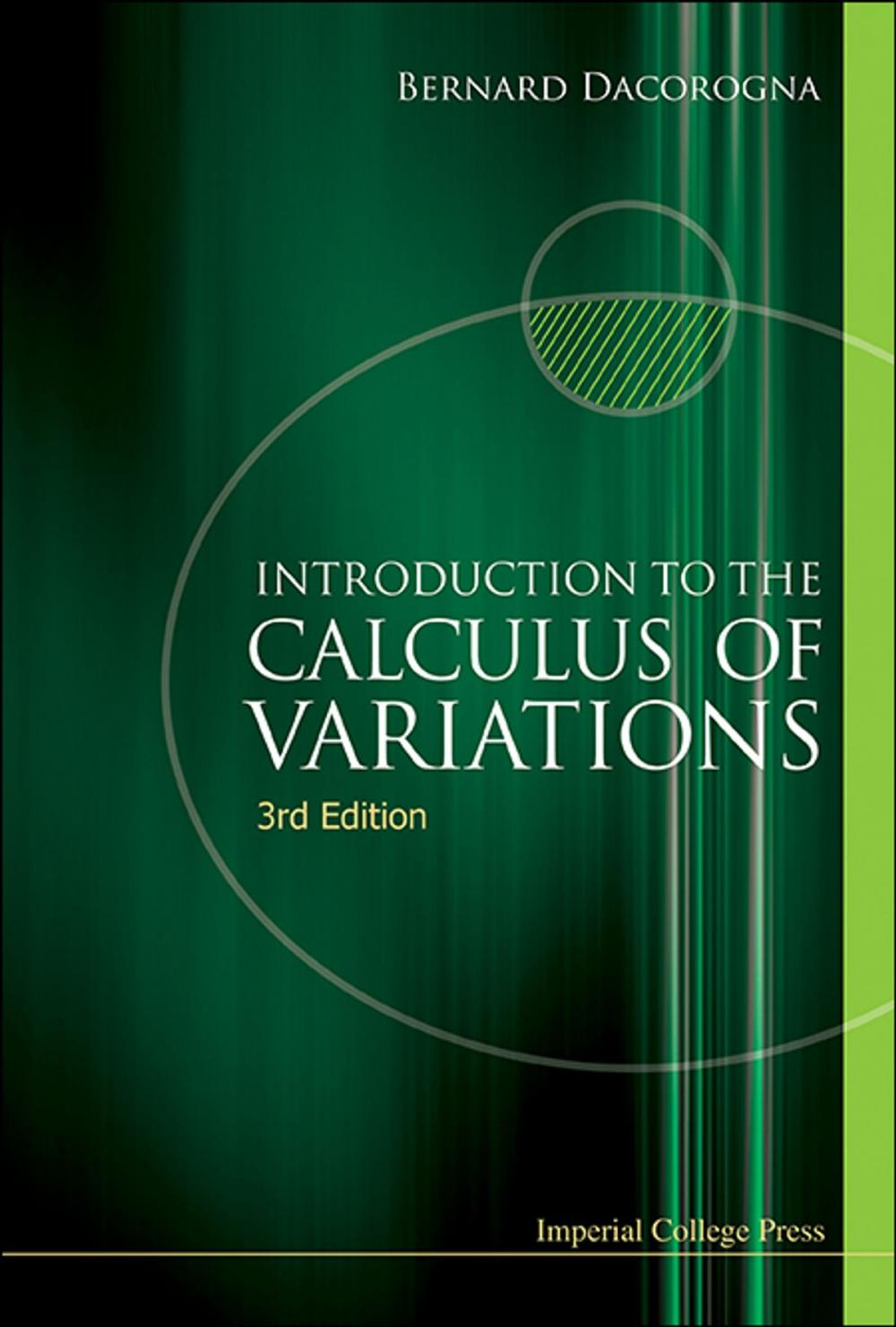 Big bigCover of Introduction to the Calculus of Variations