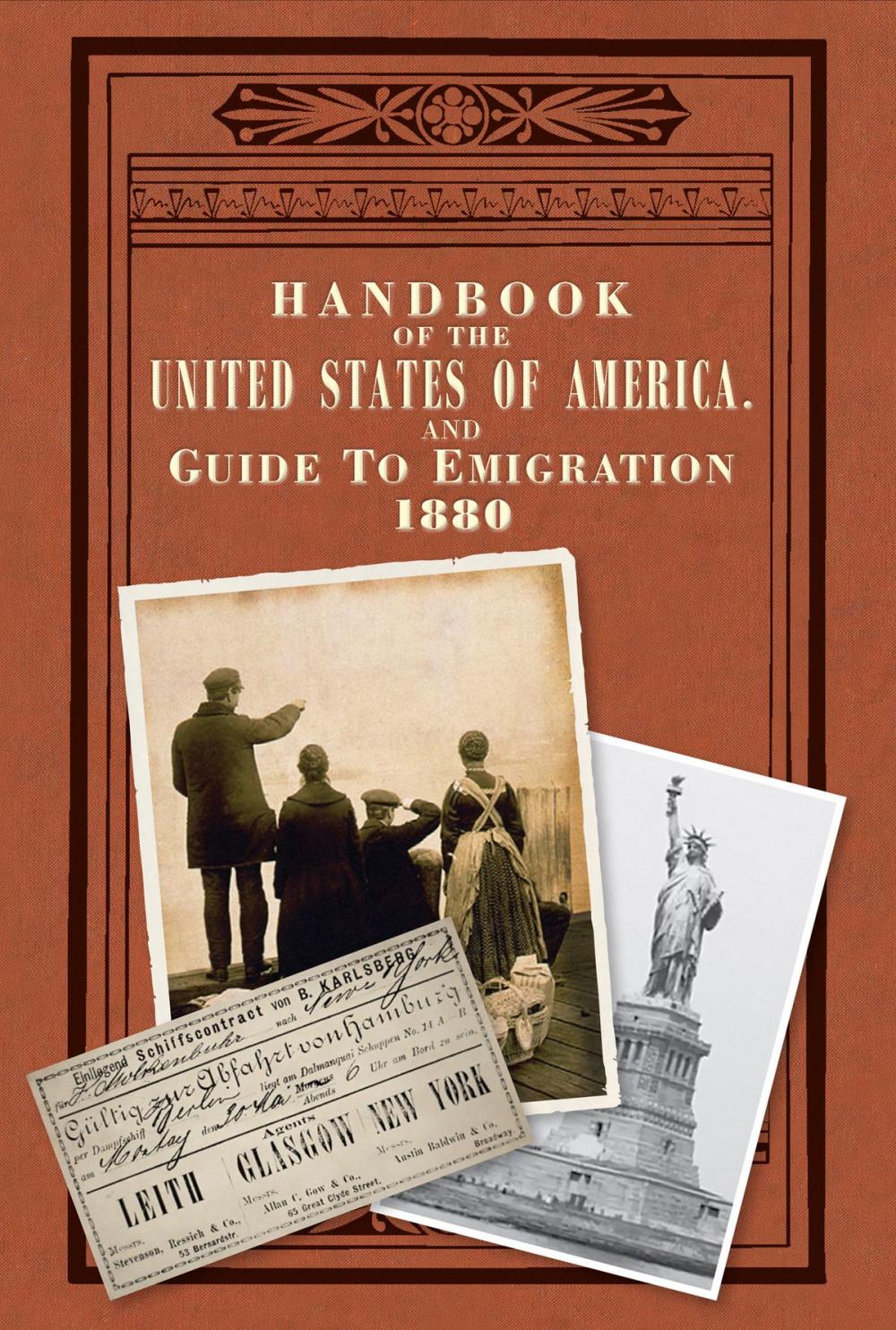 Big bigCover of Handbook of the United States of America, 1880