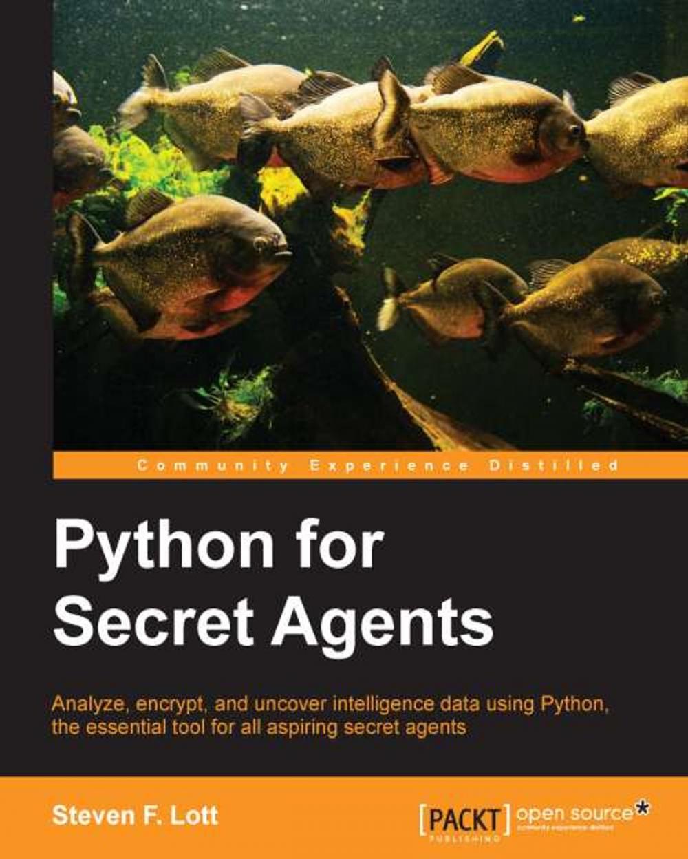 Big bigCover of Python for Secret Agents