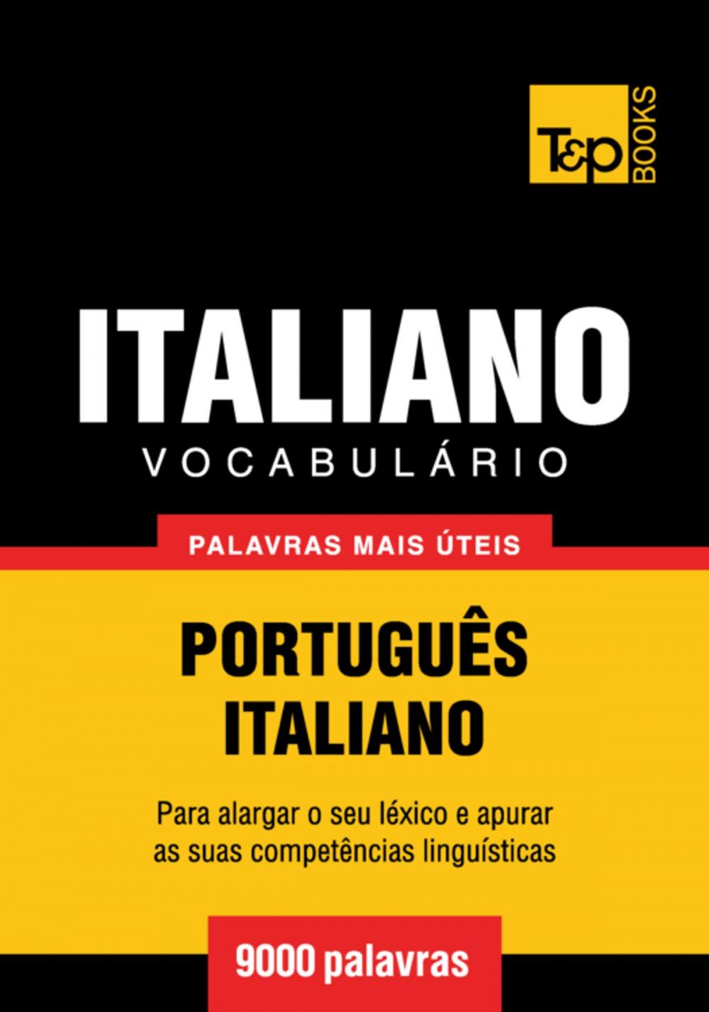 Big bigCover of Vocabulário Português-Italiano - 9000 palavras mais úteis