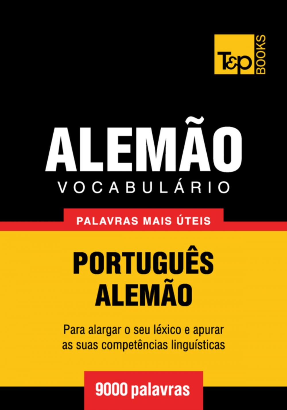 Big bigCover of Vocabulário Português-Alemão - 9000 palavras mais úteis