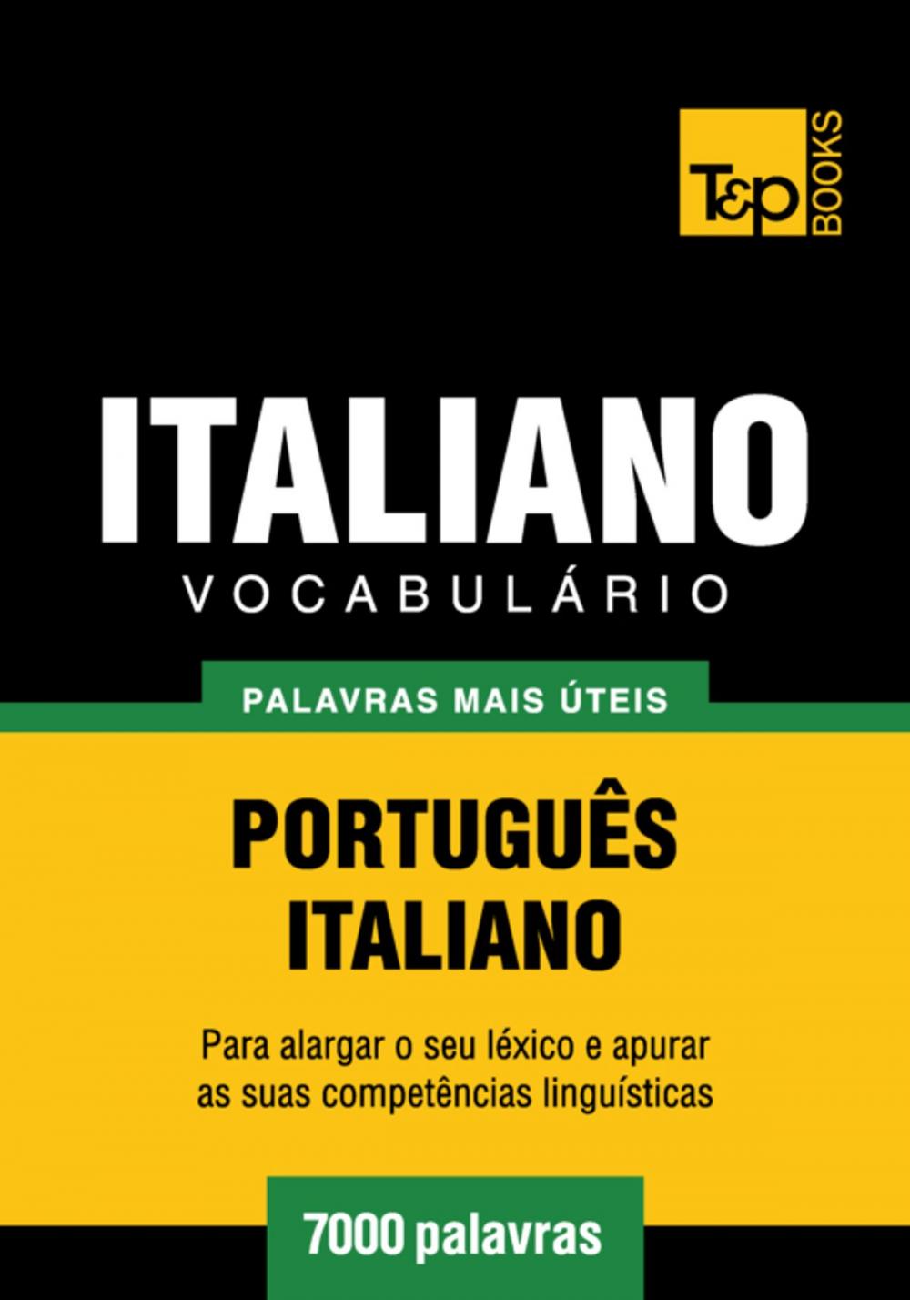 Big bigCover of Vocabulário Português-Italiano - 7000 palavras mais úteis