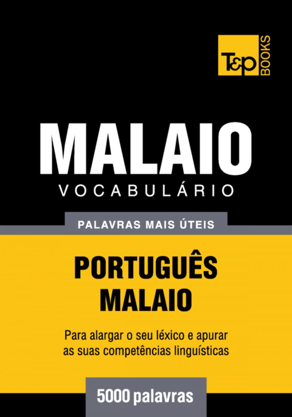 Big bigCover of Vocabulário Português-Malaio - 5000 palavras mais úteis