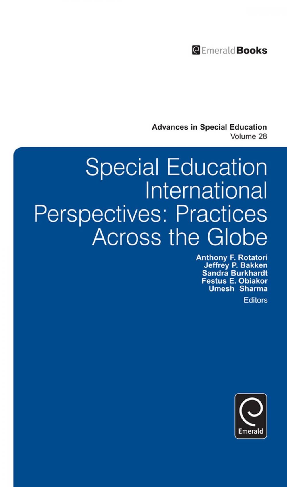 Big bigCover of Special Education International Perspectives