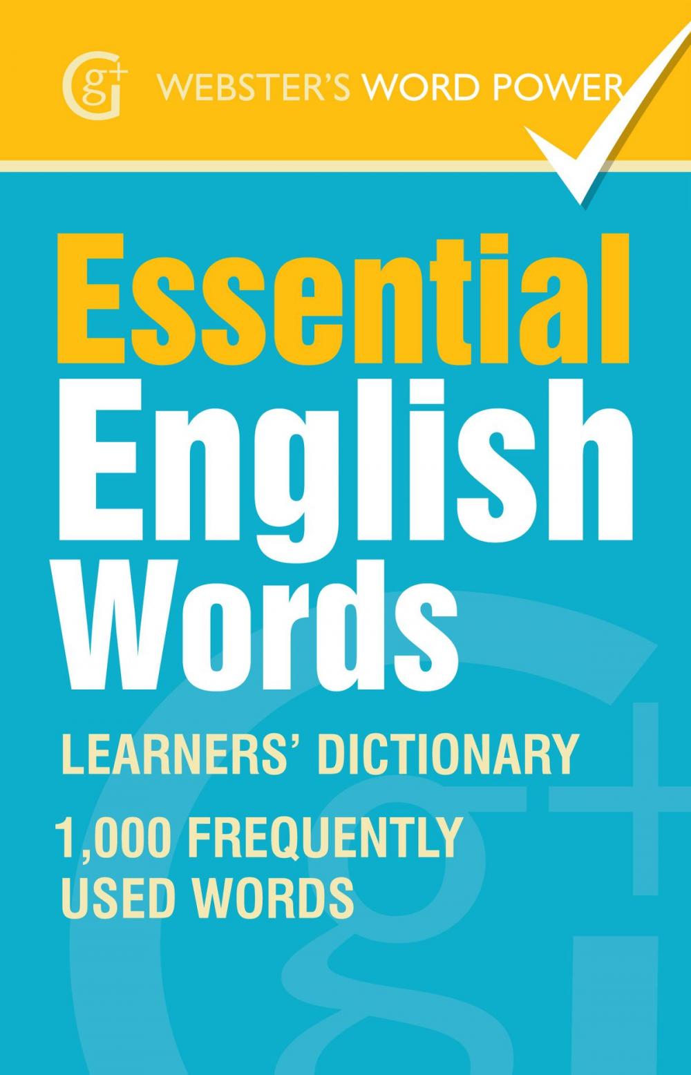 Big bigCover of Webster's Word Power Essential English Words