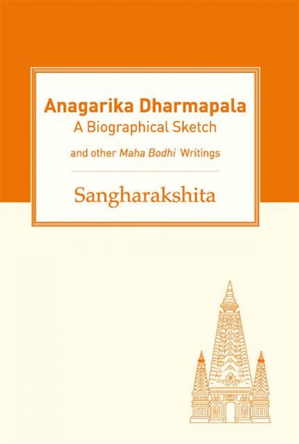 Big bigCover of Anagarika Dharmapala