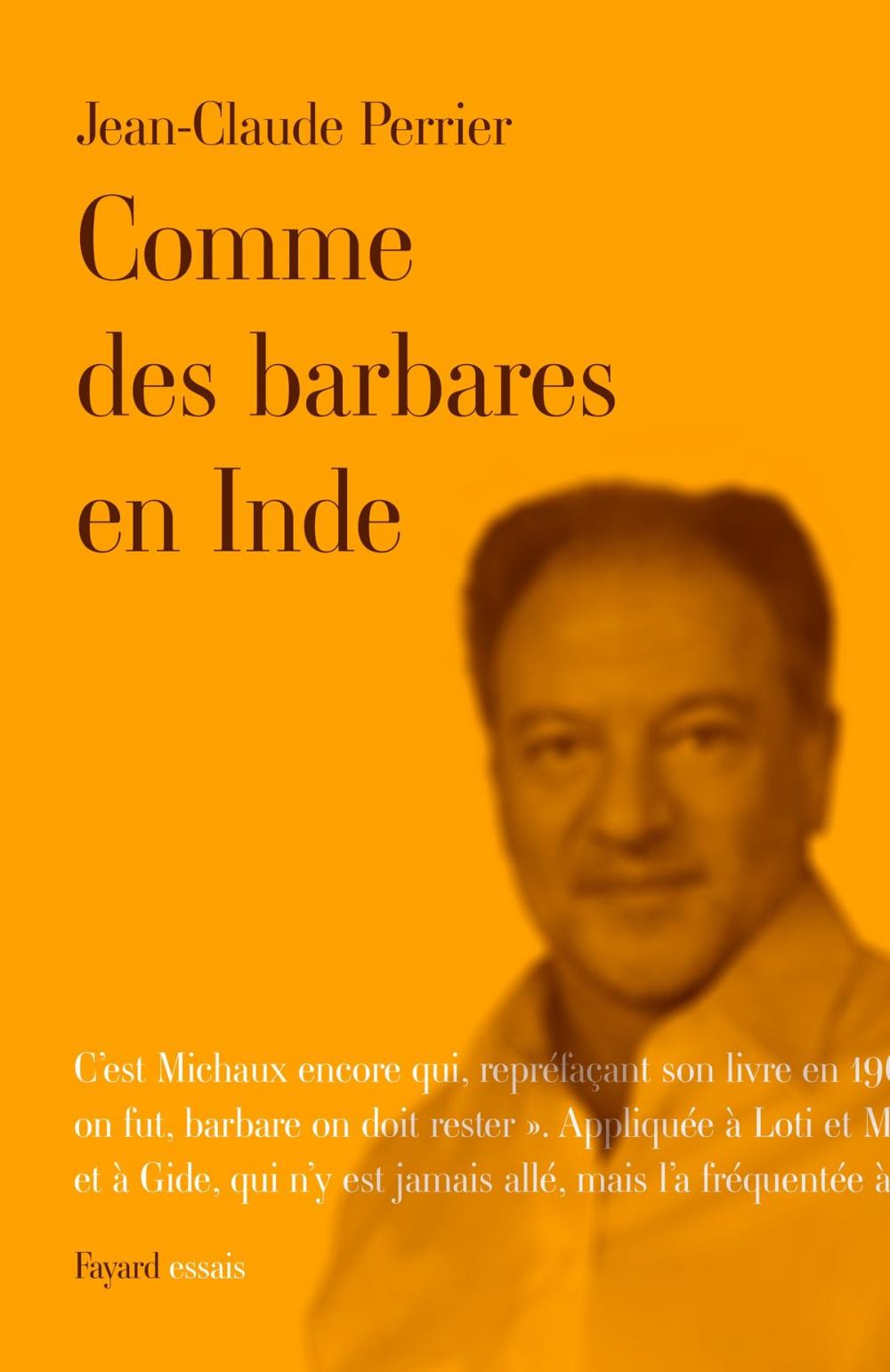 Big bigCover of Comme des barbares en Inde