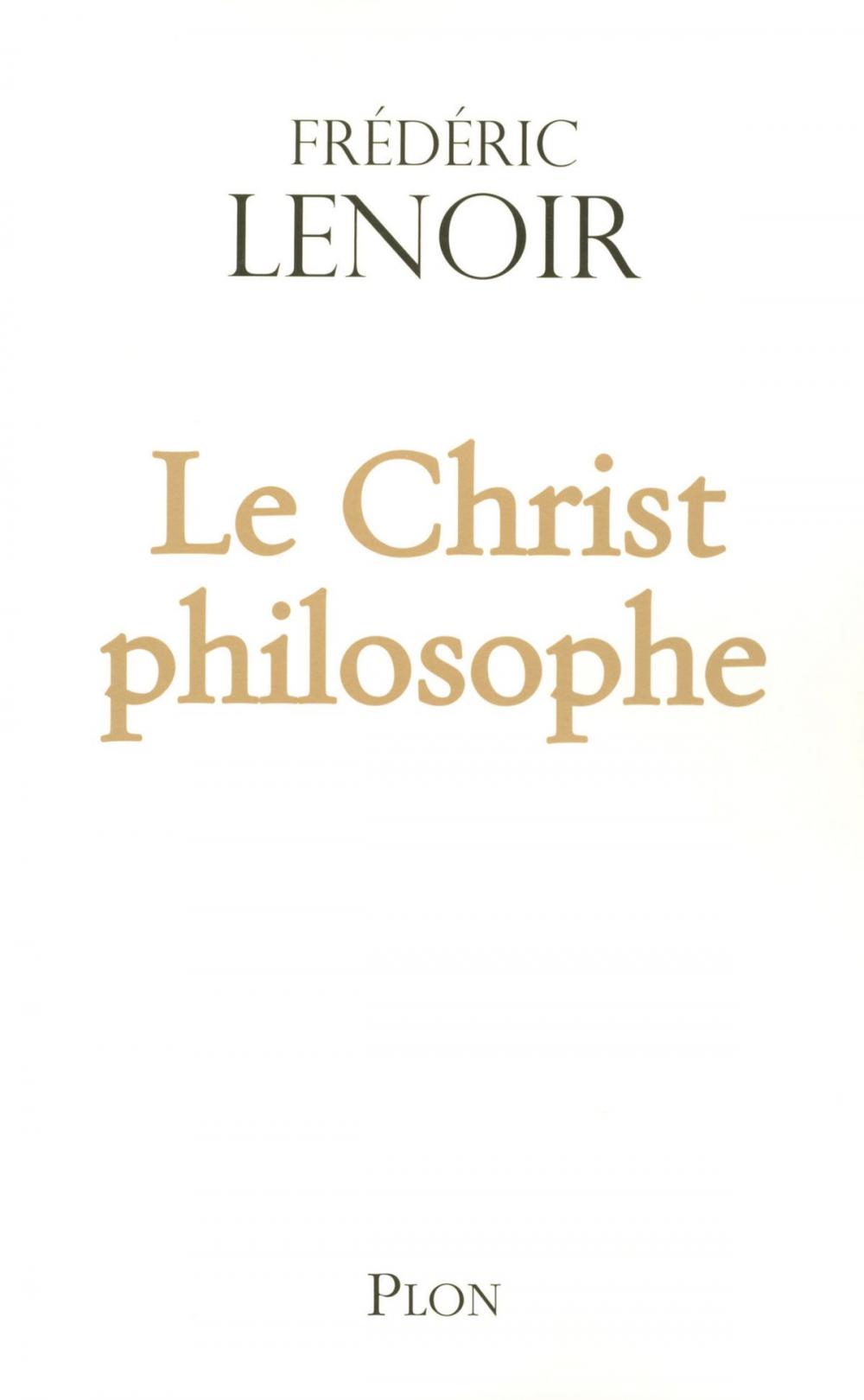 Big bigCover of Le Christ philosophe