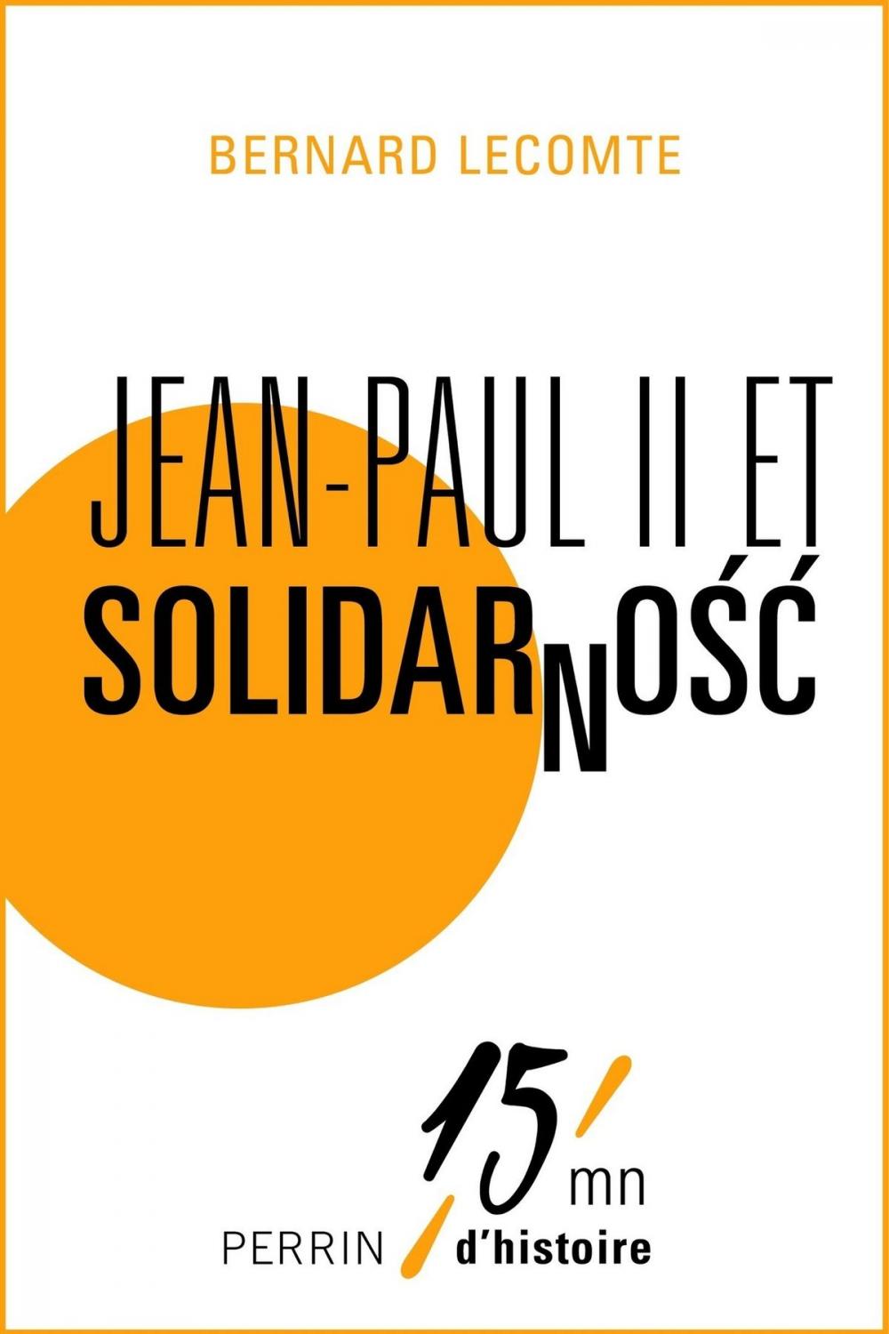 Big bigCover of Jean-Paul II et Solidarnosc