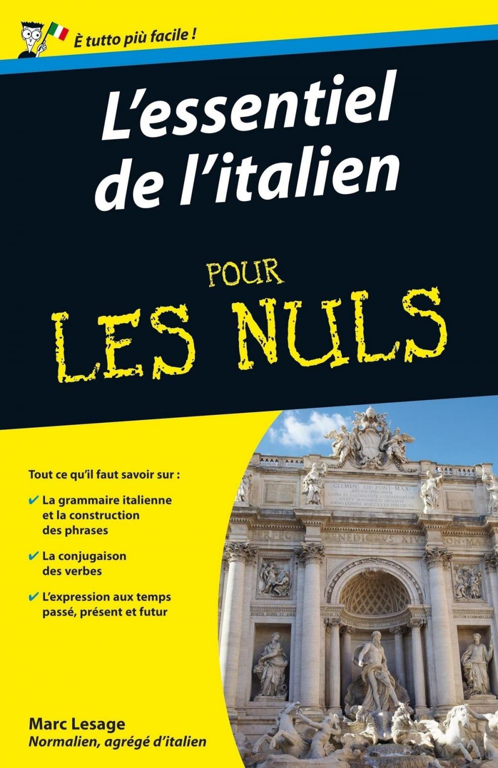 Big bigCover of L'essentiel de l'italien Pour les Nuls