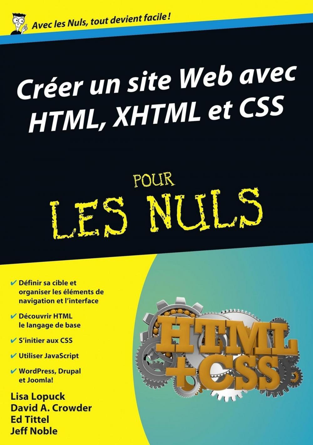 Big bigCover of Créer un site Web avec HTML, XHTML et CSS Mégapoche Pour les Nuls