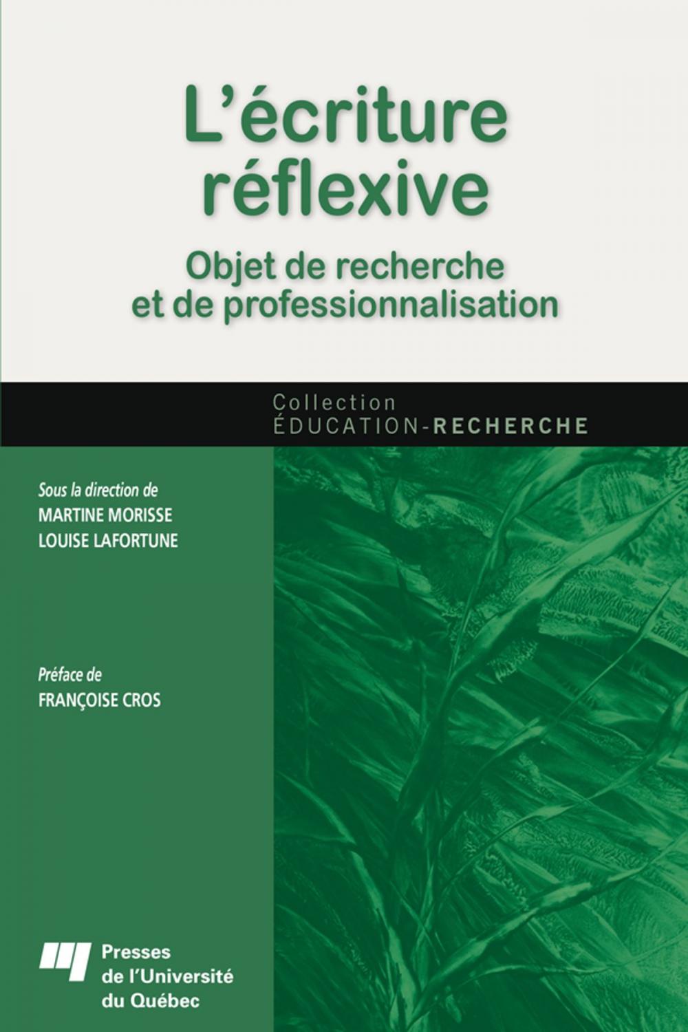 Big bigCover of L'écriture réflexive