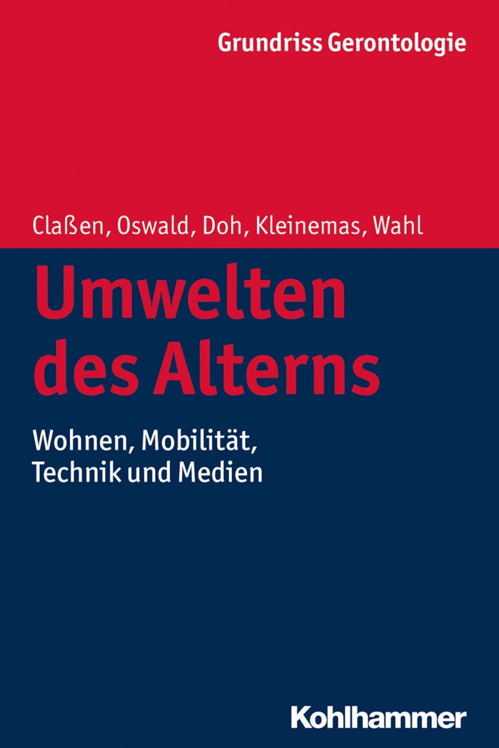 Big bigCover of Umwelten des Alterns