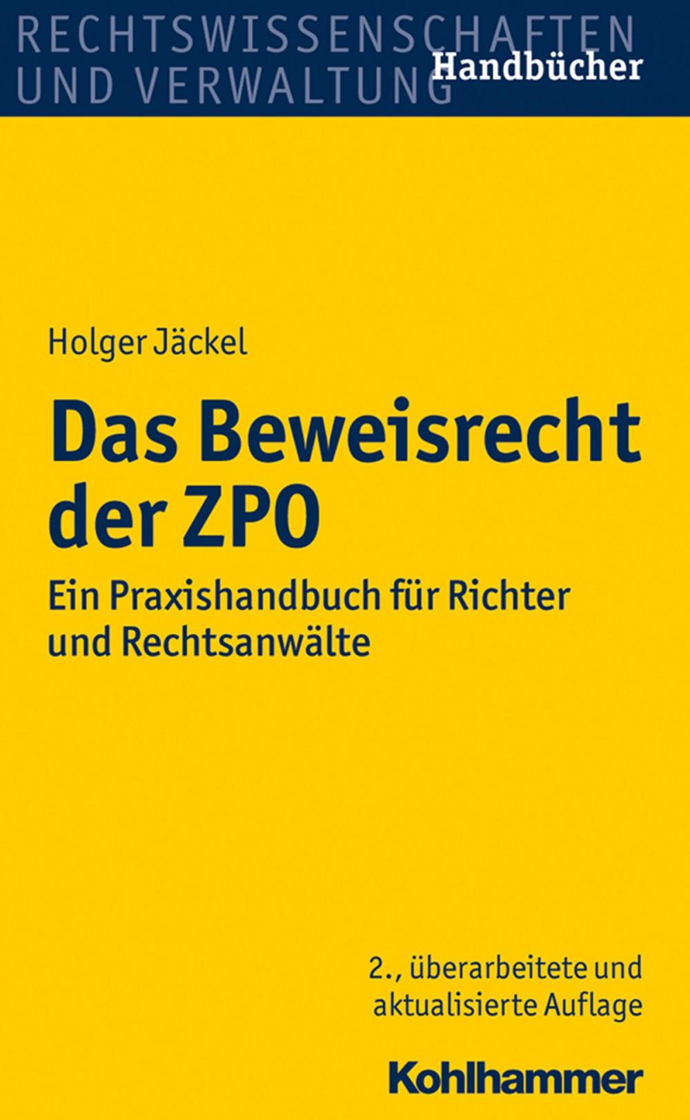 Big bigCover of Das Beweisrecht der ZPO