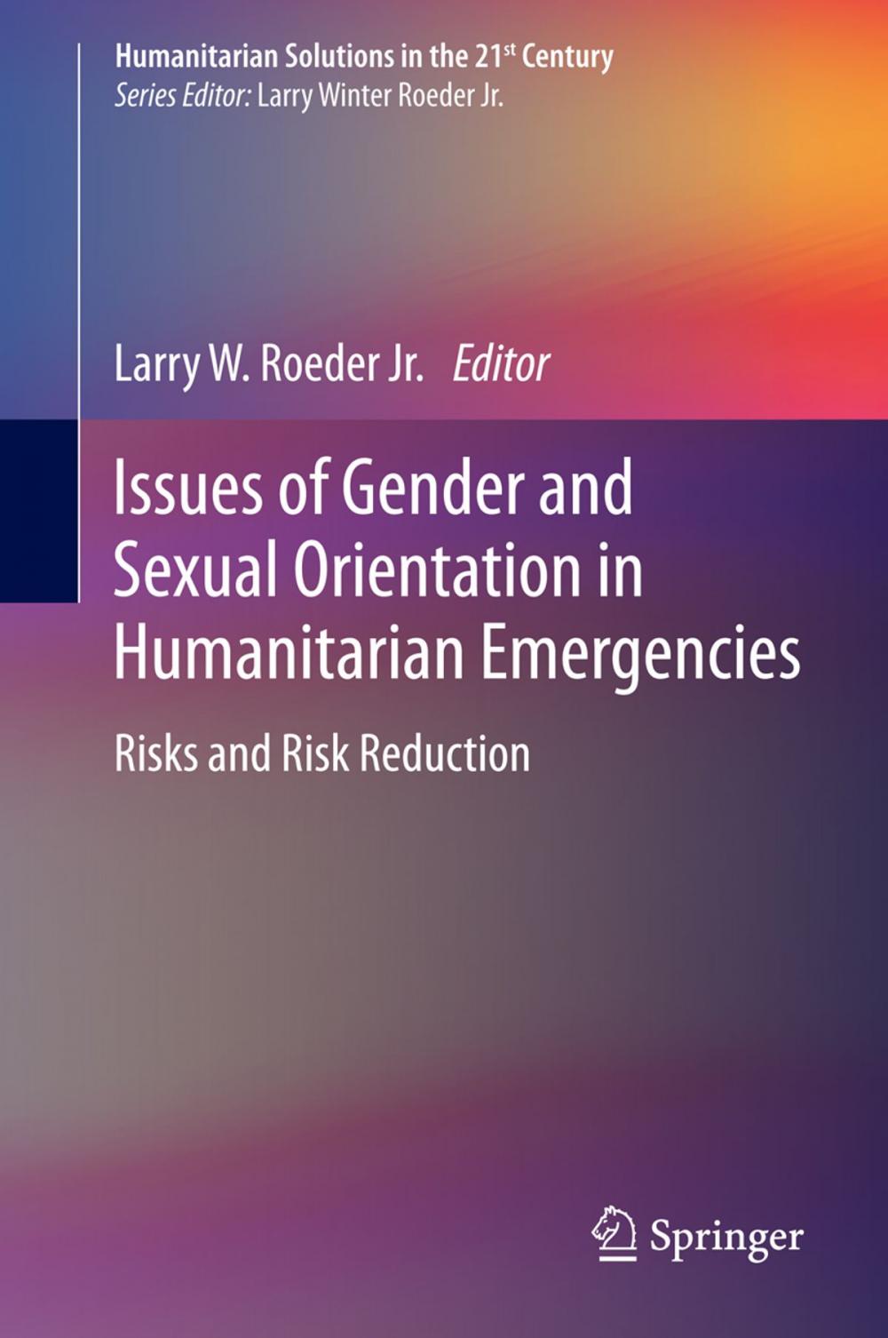 Big bigCover of Issues of Gender and Sexual Orientation in Humanitarian Emergencies