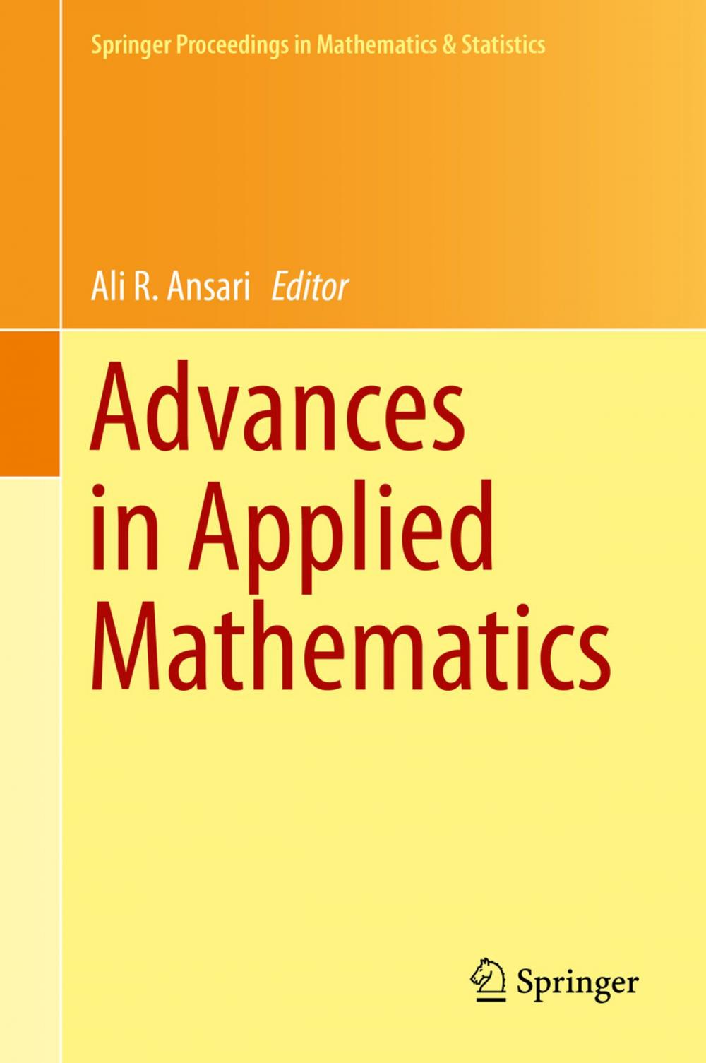 Big bigCover of Advances in Applied Mathematics