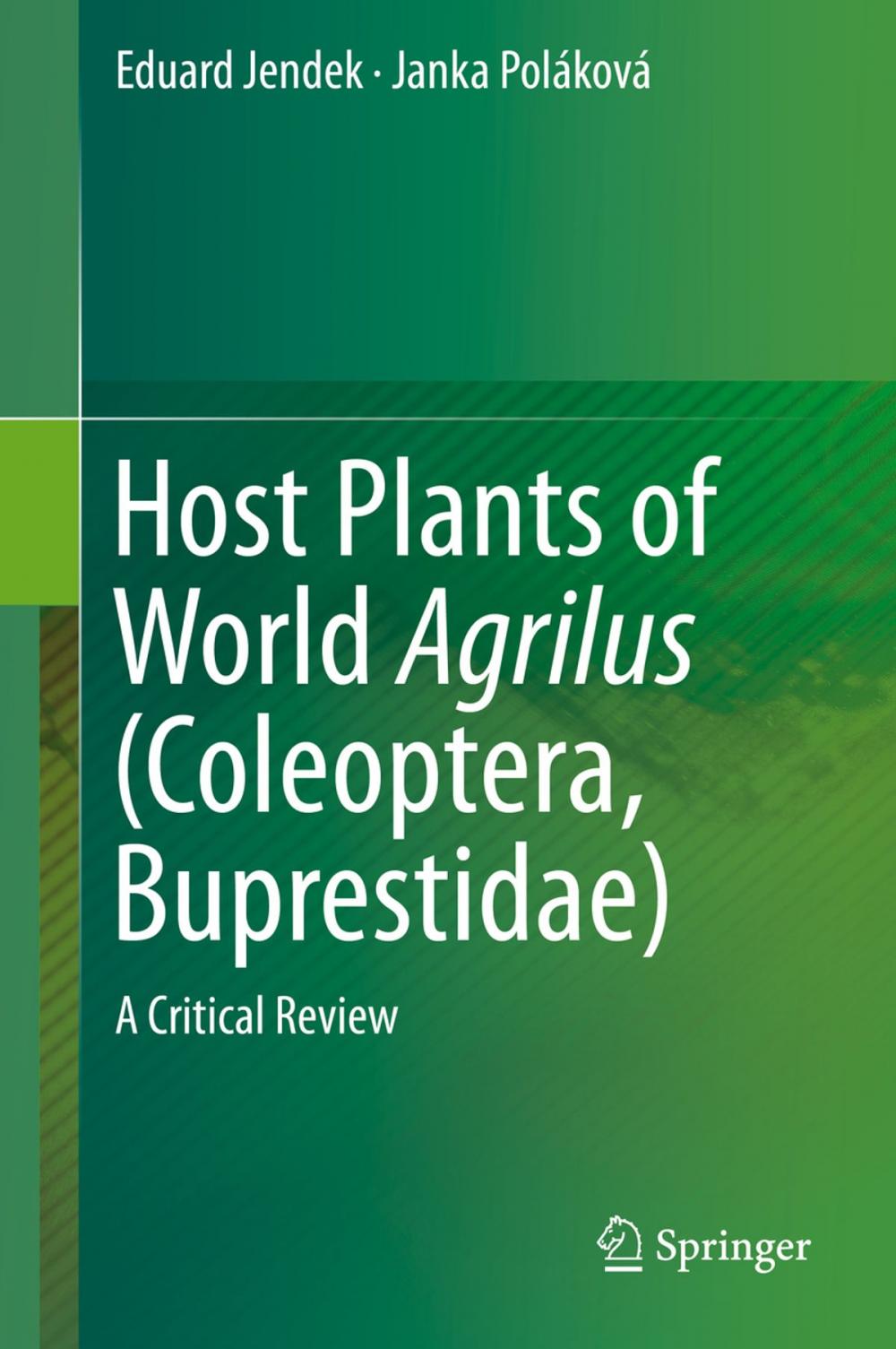 Big bigCover of Host Plants of World Agrilus (Coleoptera, Buprestidae)