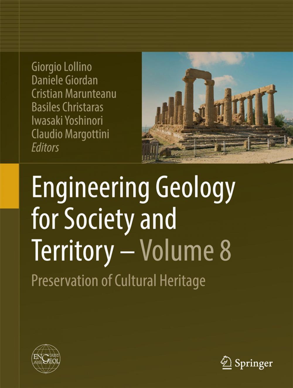 Big bigCover of Engineering Geology for Society and Territory - Volume 8