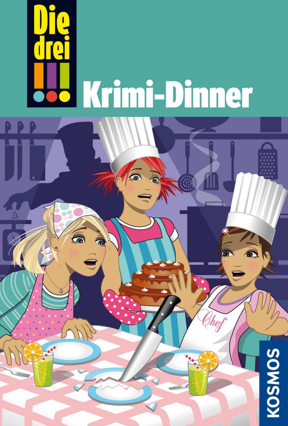 Big bigCover of Die drei !!!, 51, Krimi-Dinner (drei Ausrufezeichen)