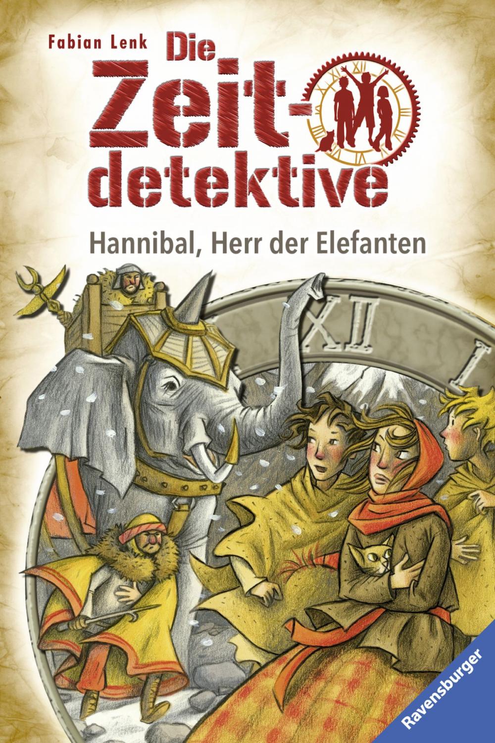 Big bigCover of Die Zeitdetektive 23: Hannibal, Herr der Elefanten