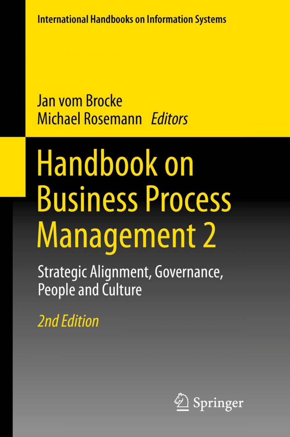 Big bigCover of Handbook on Business Process Management 2