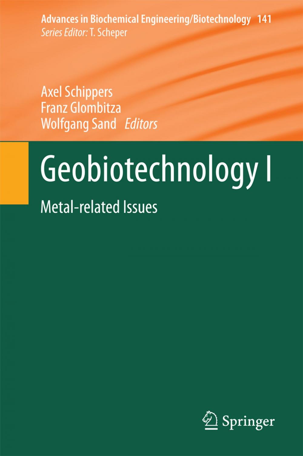 Big bigCover of Geobiotechnology I