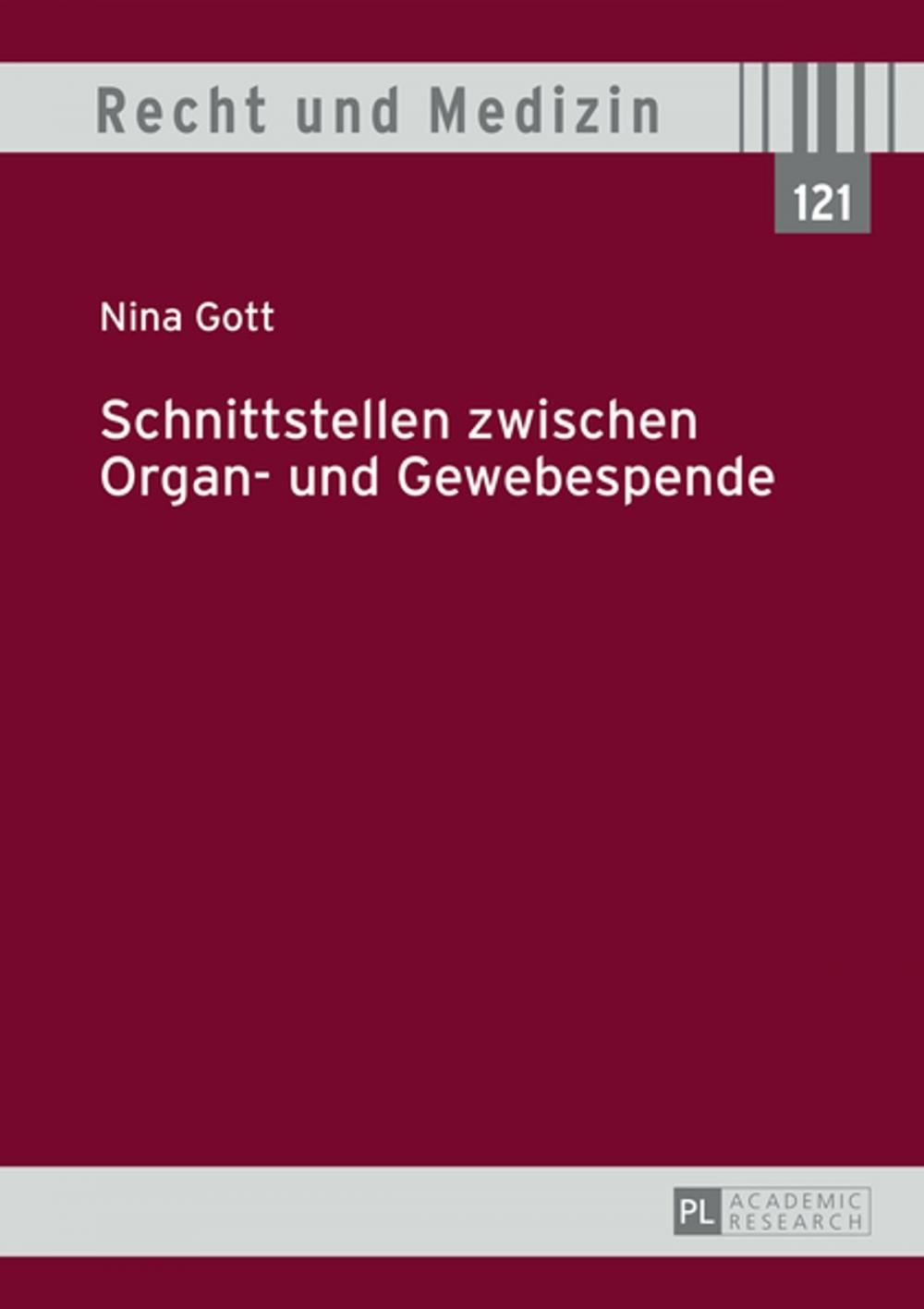 Big bigCover of Schnittstellen zwischen Organ- und Gewebespende