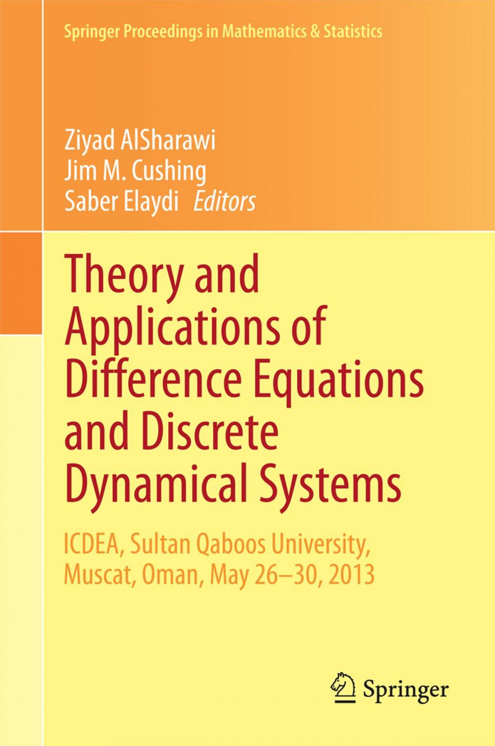 Big bigCover of Theory and Applications of Difference Equations and Discrete Dynamical Systems