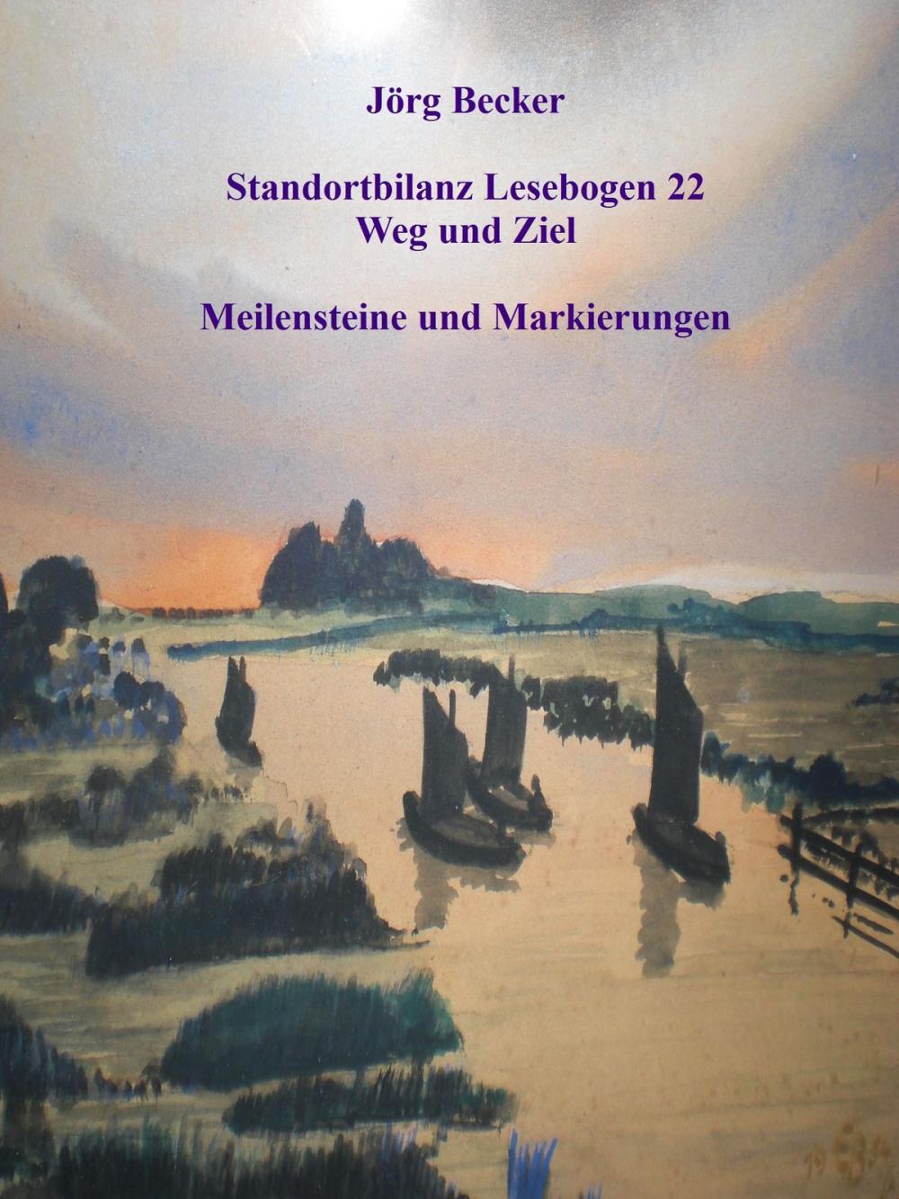 Big bigCover of Standortbilanz Lesebogen 22 Weg und Ziel