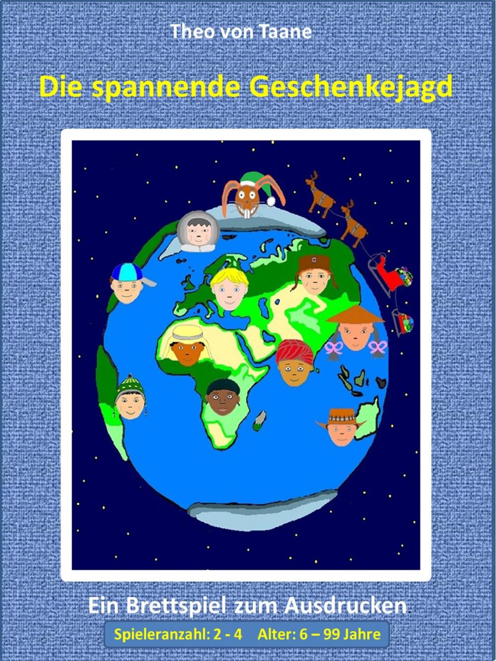 Big bigCover of Die spannende Geschenkejagd - 4 Spieler Vollversion - Kreativ & Spaß: Ein lustiges Brettspiel für die ganze Familie.