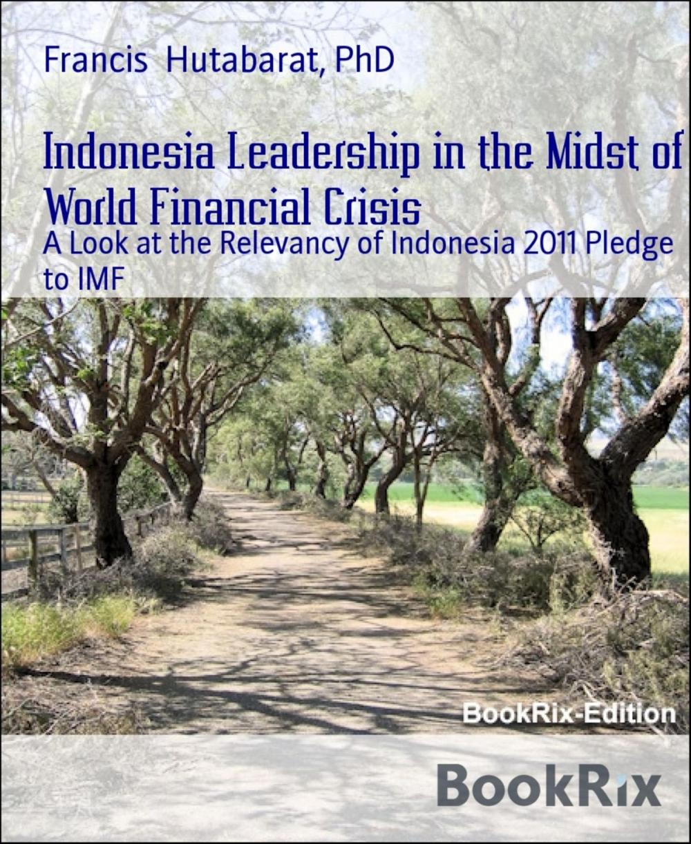 Big bigCover of Indonesia Leadership in the Midst of World Financial Crisis