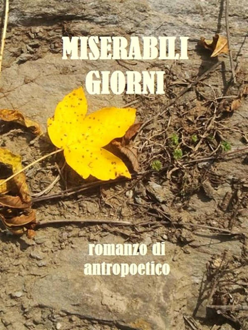 Big bigCover of Miserabili giorni