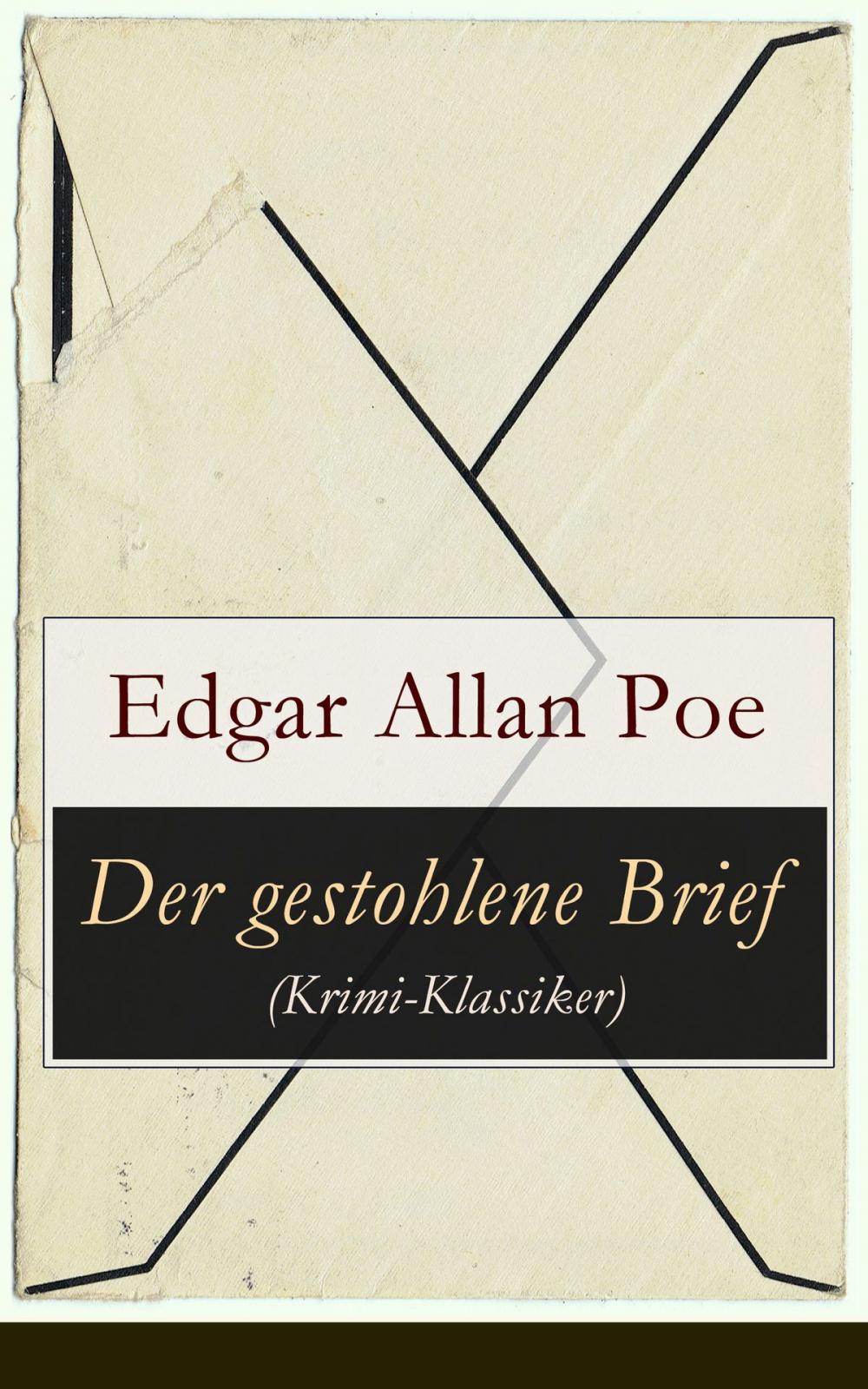 Big bigCover of Der gestohlene Brief (Krimi-Klassiker)