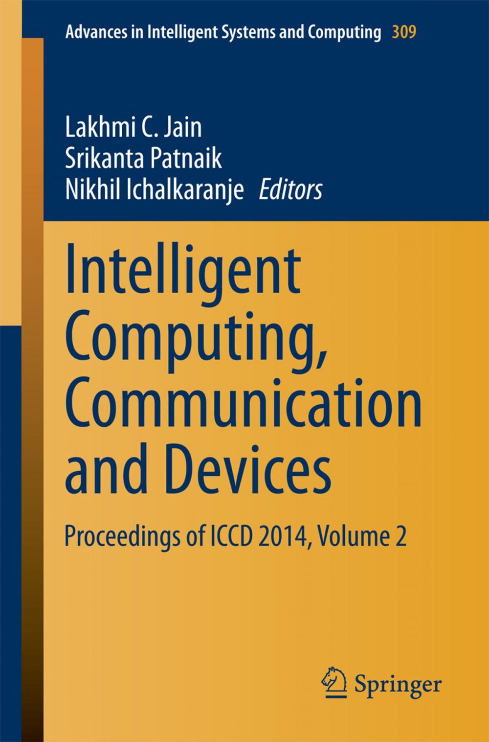 Big bigCover of Intelligent Computing, Communication and Devices